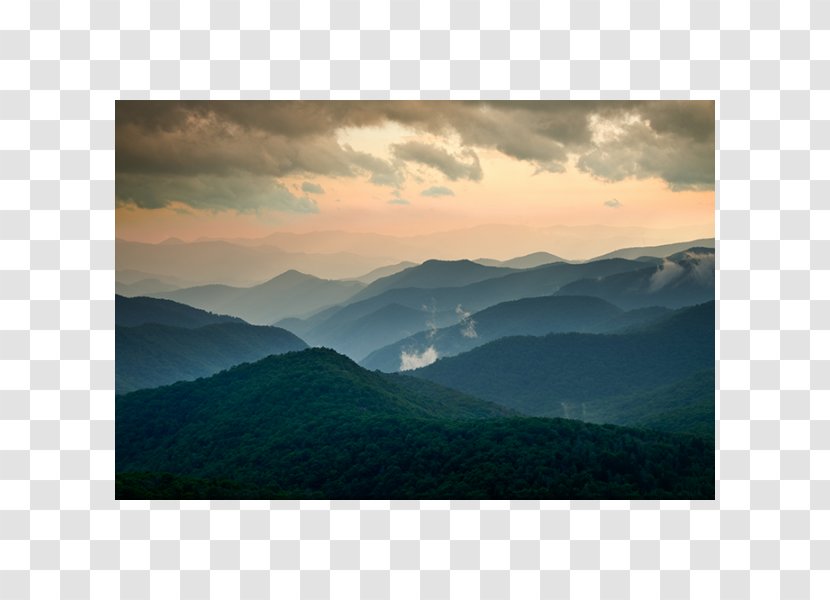 Blue Ridge Parkway Western North Carolina Cold Mountain Devil's Courthouse Mars Hill - Great Smoky Mountains - Council Transparent PNG