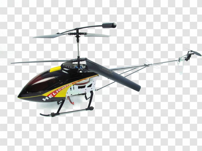 Airplane Helicopter Rotor Fixed-wing Aircraft - Rotorcraft - Model Transparent PNG