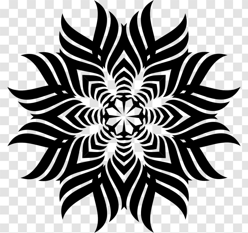 Floral Design Clip Art - Royaltyfree - Snowflake Transparent PNG