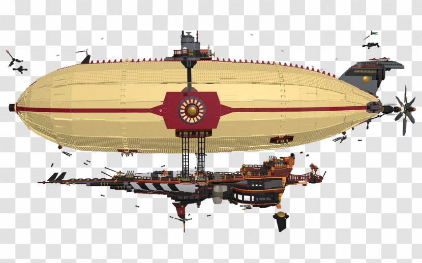 Zeppelin Blimp Rigid Airship Naval Architecture Transparent PNG