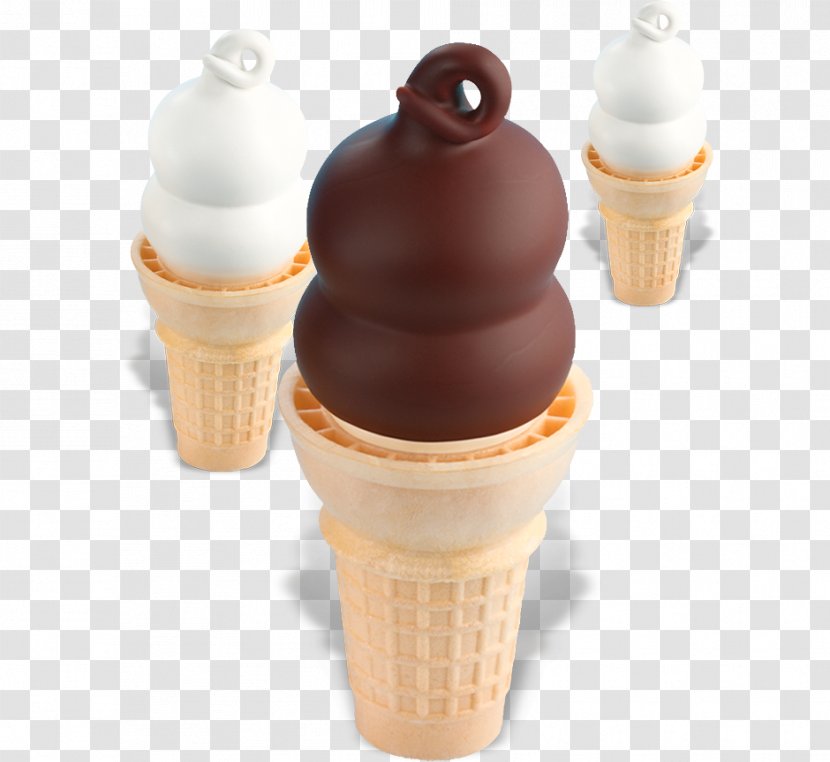 Ice Cream Cones Sundae Chocolate Brownie Waffle - Cake - Treats Transparent PNG