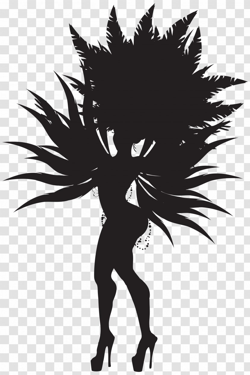 Samba Dance Silhouette Stock Illustration - Brazilian Dancer Clip Art Image Transparent PNG