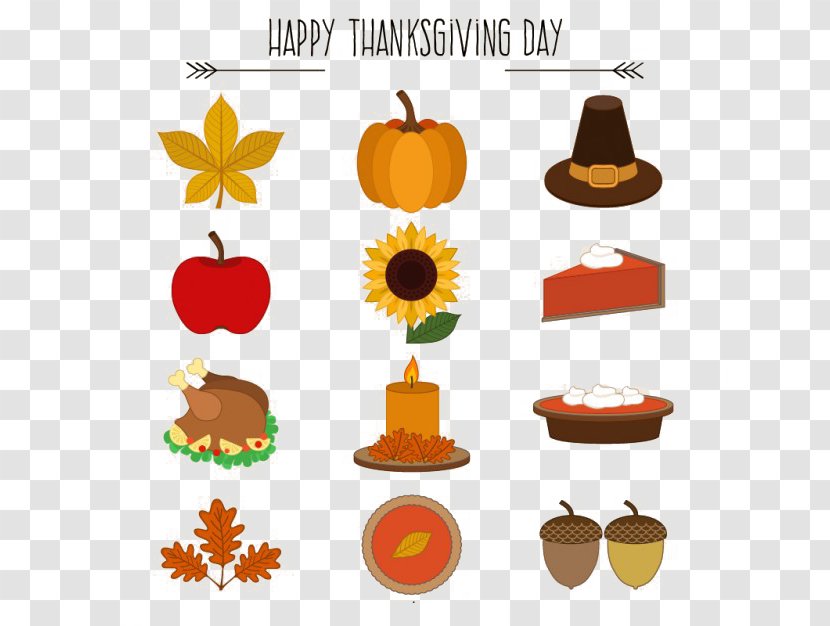 Thanksgiving Icon - Dinner - Food Typesetting Transparent PNG