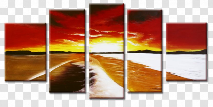 Modern Art Painting Picture Frames Rectangle Transparent PNG
