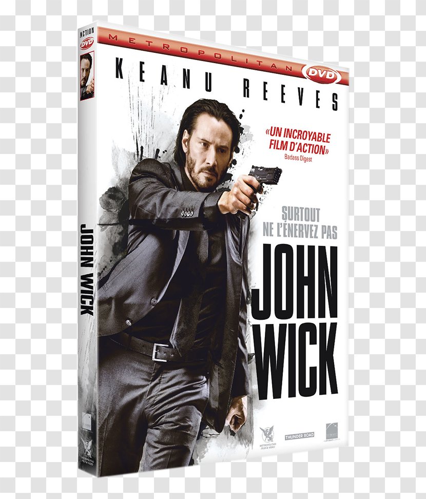 Keanu Reeves John Wick DVD Amazon.com Action Film - Dvd Transparent PNG