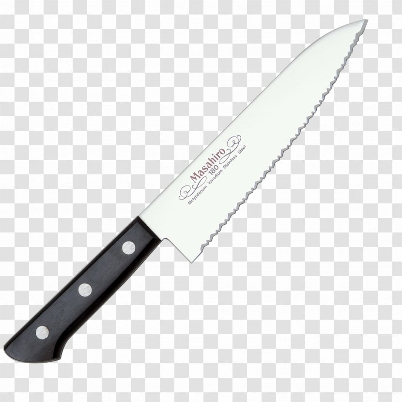 Boning Knife Chef's Kitchen Knives Japanese - Serrated Blade Transparent PNG