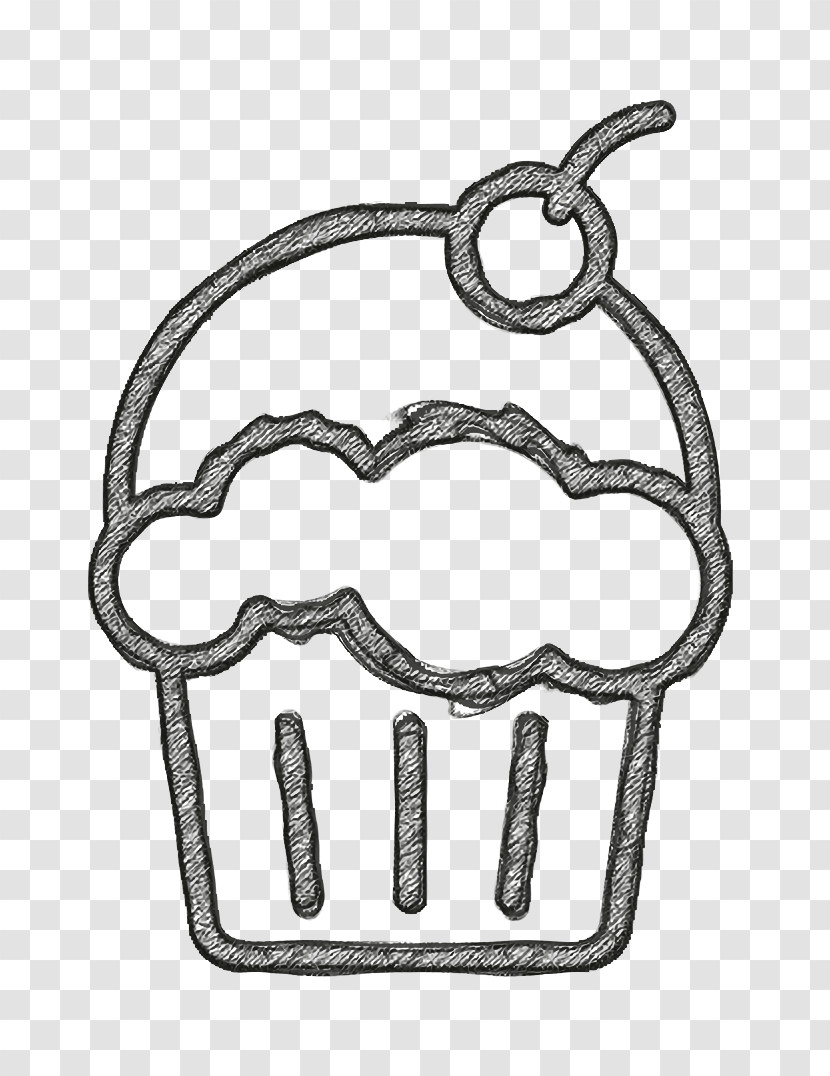 Muffin Icon Fast Food Icon Food And Restaurant Icon Transparent PNG