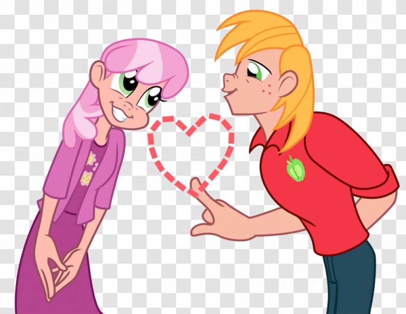 Big McIntosh Applejack Cheerilee McDonald's Mac Pinkie Pie - Tree - Valentine's Day Exclusive Transparent PNG