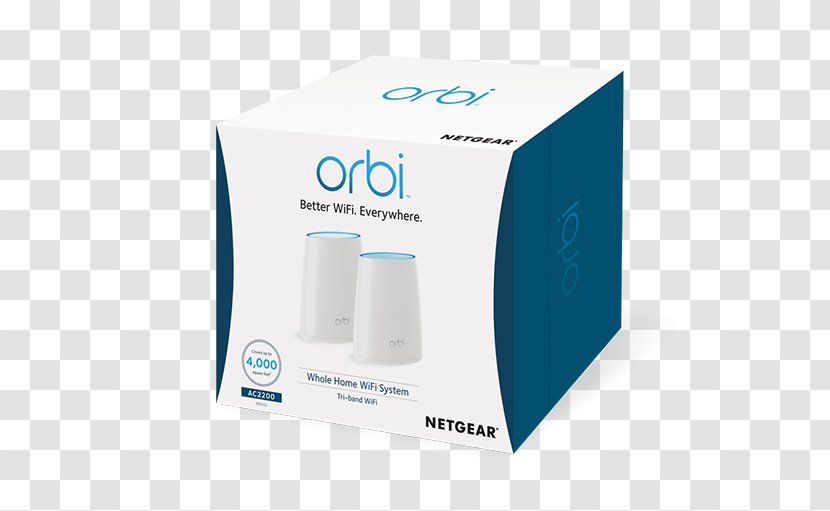 NETGEAR Orbi AC3000 WiFi RBK40 Wi-Fi Router RBR50 - Netgear - Ac System Transparent PNG