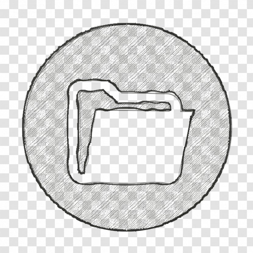 Folder Icon Interface - Tooth Footwear Transparent PNG
