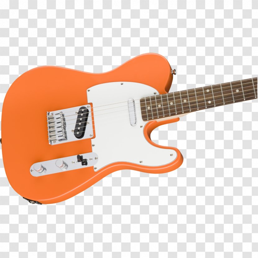 Electric Guitar Squier Fender Musical Instruments Corporation Telecaster Acoustic - Silhouette Transparent PNG