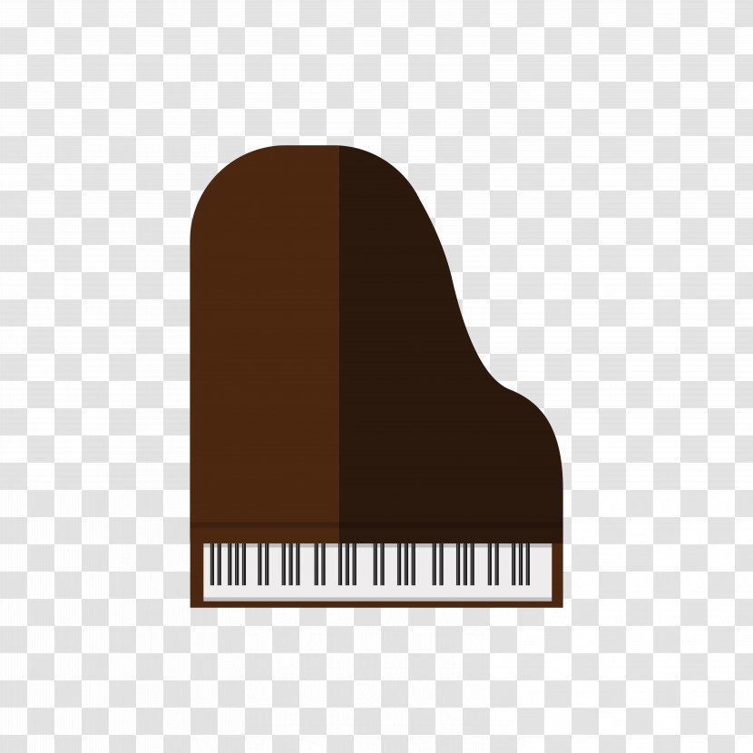 Piano Icon - Cartoon - Vector Flat Transparent PNG