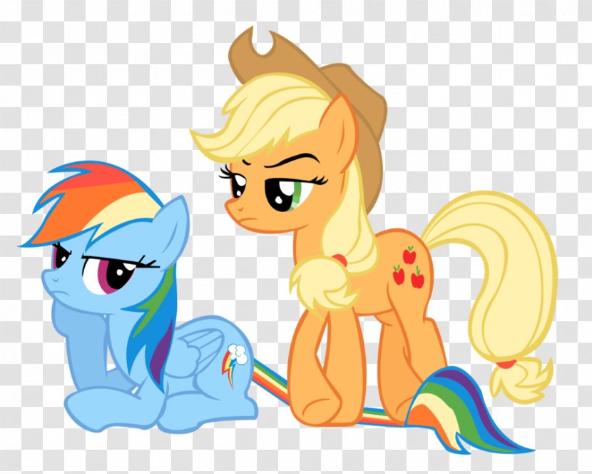 Pony Rainbow Dash Applejack Horse Derpy Hooves - Tree - Hang In There Transparent PNG