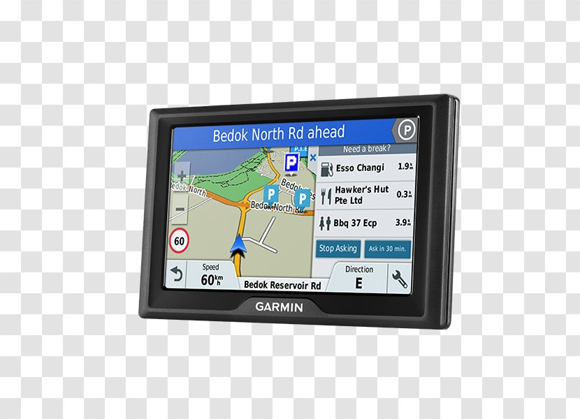 GPS Navigation Systems Car Amazon.com Garmin Drive 60 Automotive System - Display Device Transparent PNG