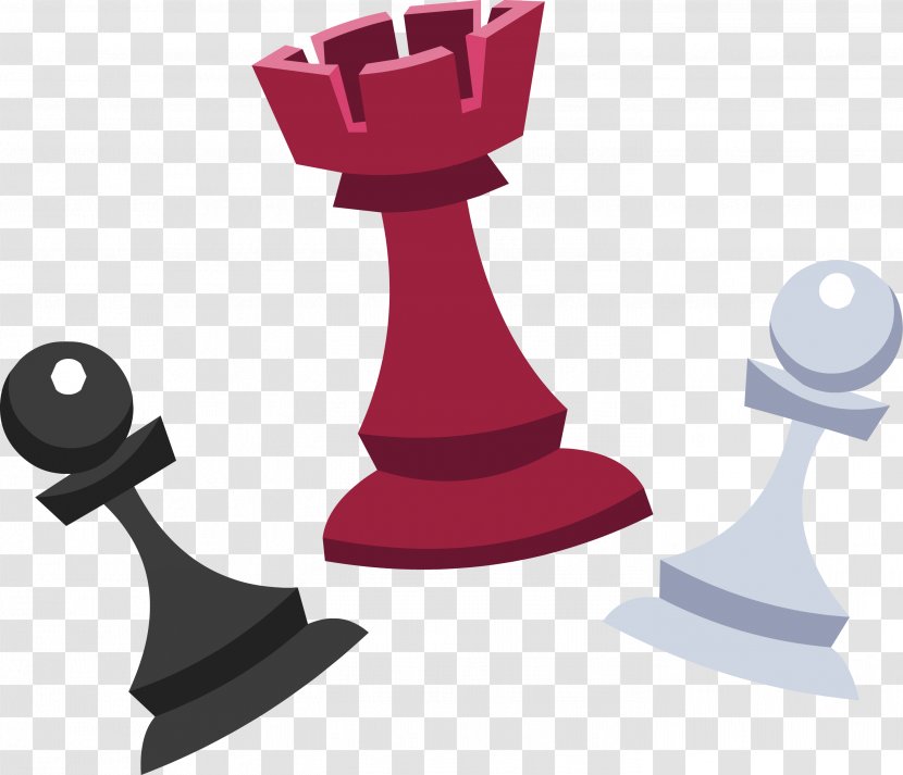 Chess Piece King Rook Game - Chessboard Transparent PNG