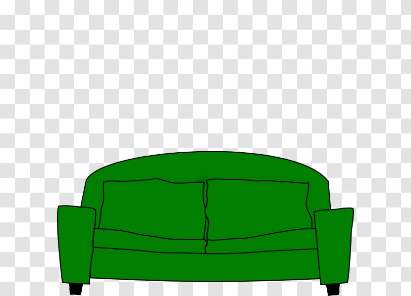 Couch Clip Art - Yellow - Sofa Transparent PNG
