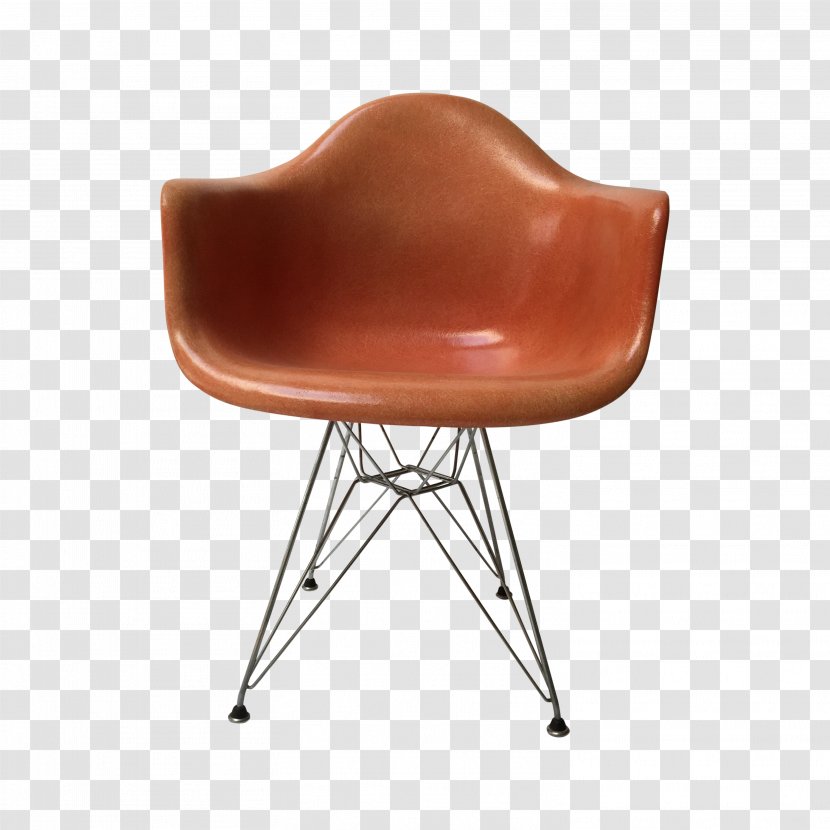 Eames Lounge Chair Wire (DKR1) Vitra Fiberglass Armchair - Charles Transparent PNG