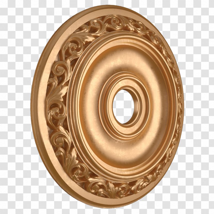 Designer - Bronze - Golden Ring European Ceiling Transparent PNG
