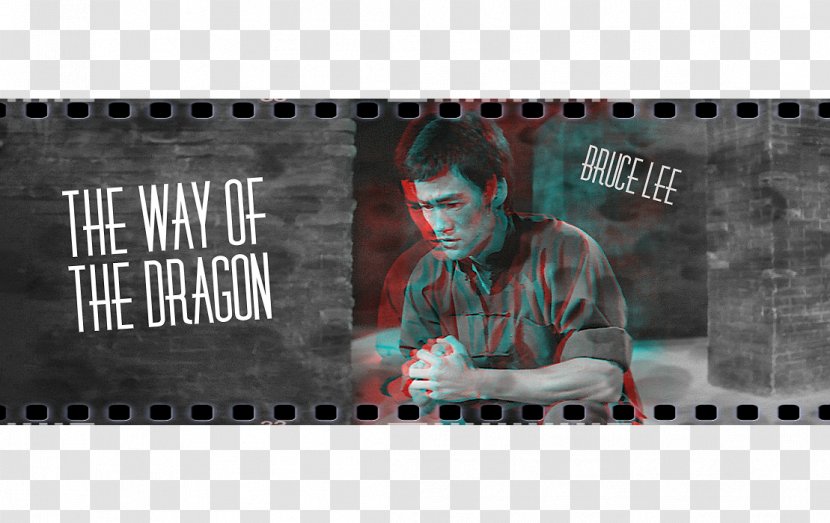 DeviantArt Anaglyph 3D Film Poster - Bruce Lee Transparent PNG