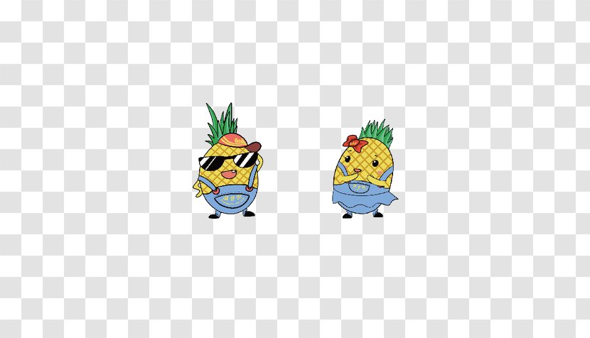 Pineapple Tropical Fruit Computer File - Guava - Cartoon Transparent PNG