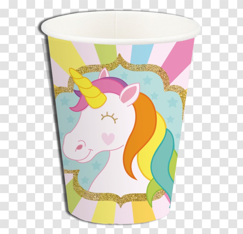 Unicorn Unit Of Measurement Gift Party Box - Cup Transparent PNG