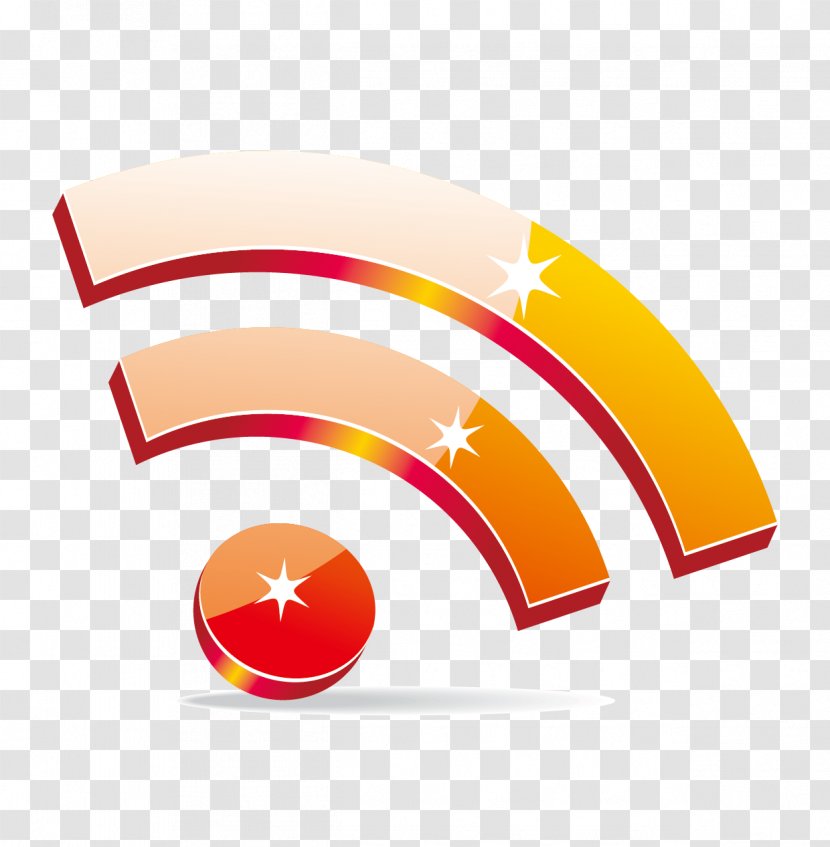 Red Presnya Inn Telephone Icon - Orange - Vector Radio Signal Transparent PNG