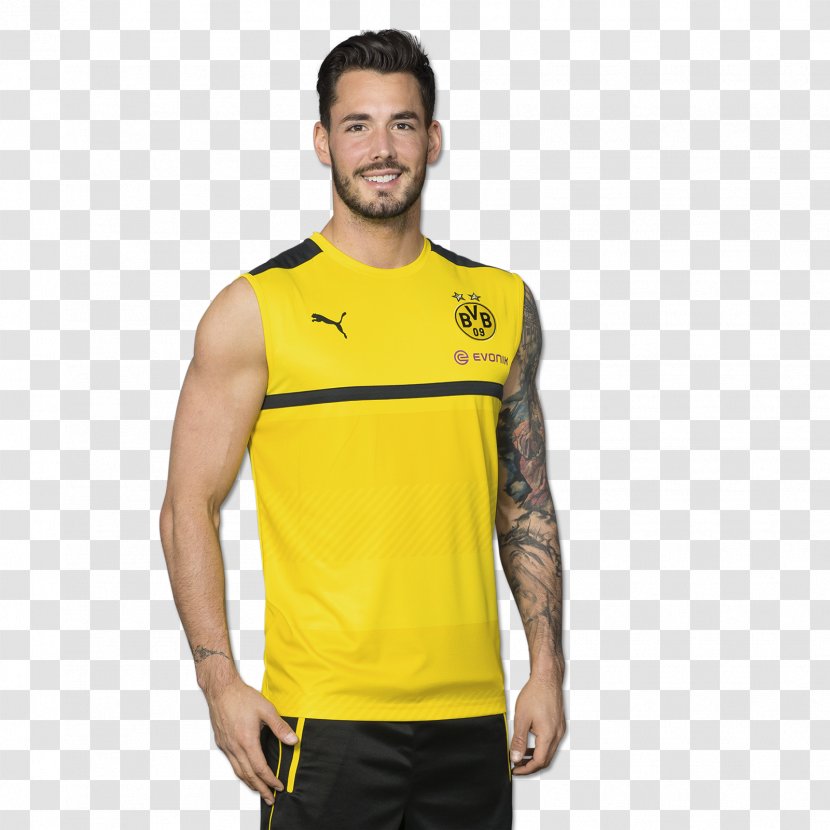 Roman Bürki Borussia Dortmund DFB-Pokal T-shirt Football Player - Sleeveless Shirt Transparent PNG