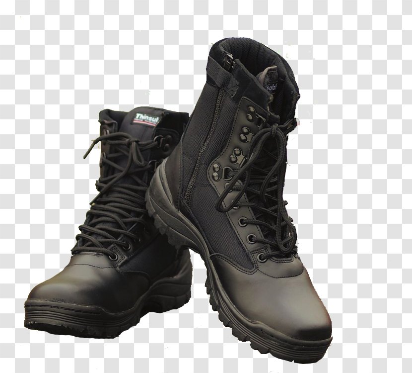 Boot Military Zipper Footwear Clothing - Tactic Transparent PNG