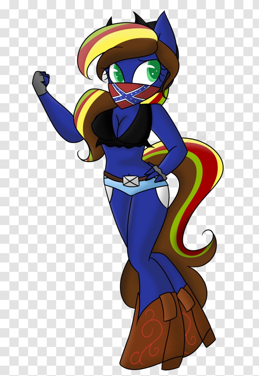 DeviantArt Pony Illustration Equestria - Headgear - Rainbow Neon Wolf Transparent PNG