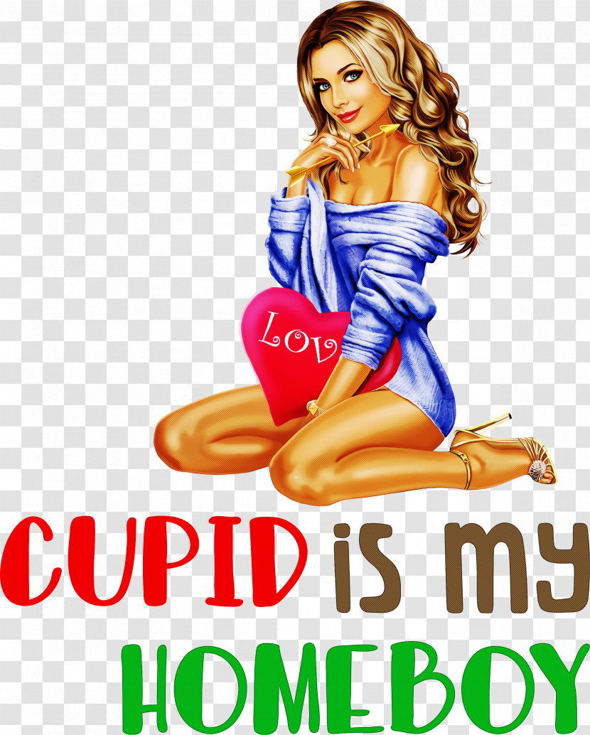 Cupid Is My Homeboy Cupid Valentine Transparent PNG