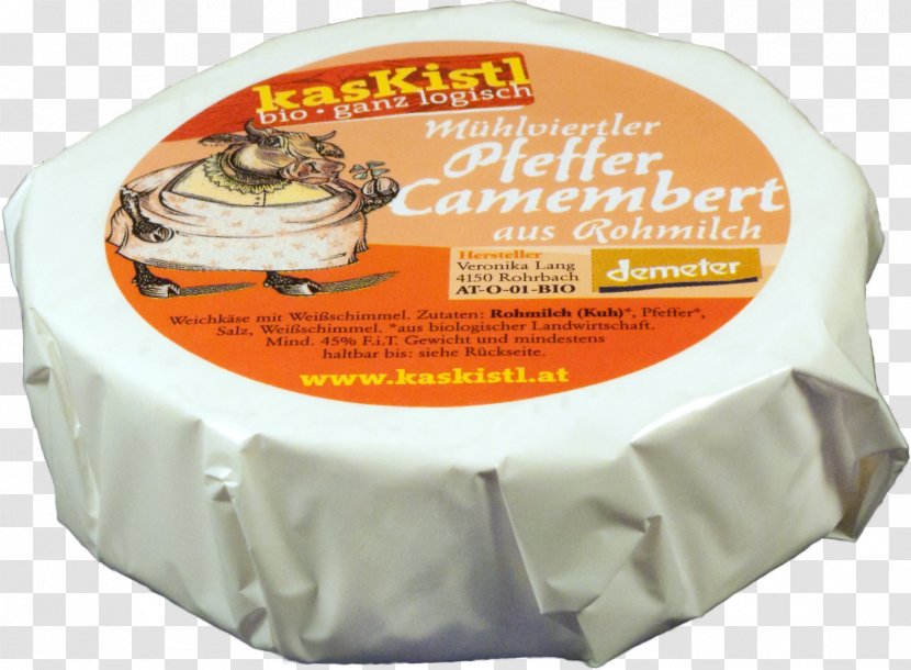 Processed Cheese Organic Food Emmental Camembert Raw Milk - Formatge De Pasta Tova Amb Pell Florida Transparent PNG