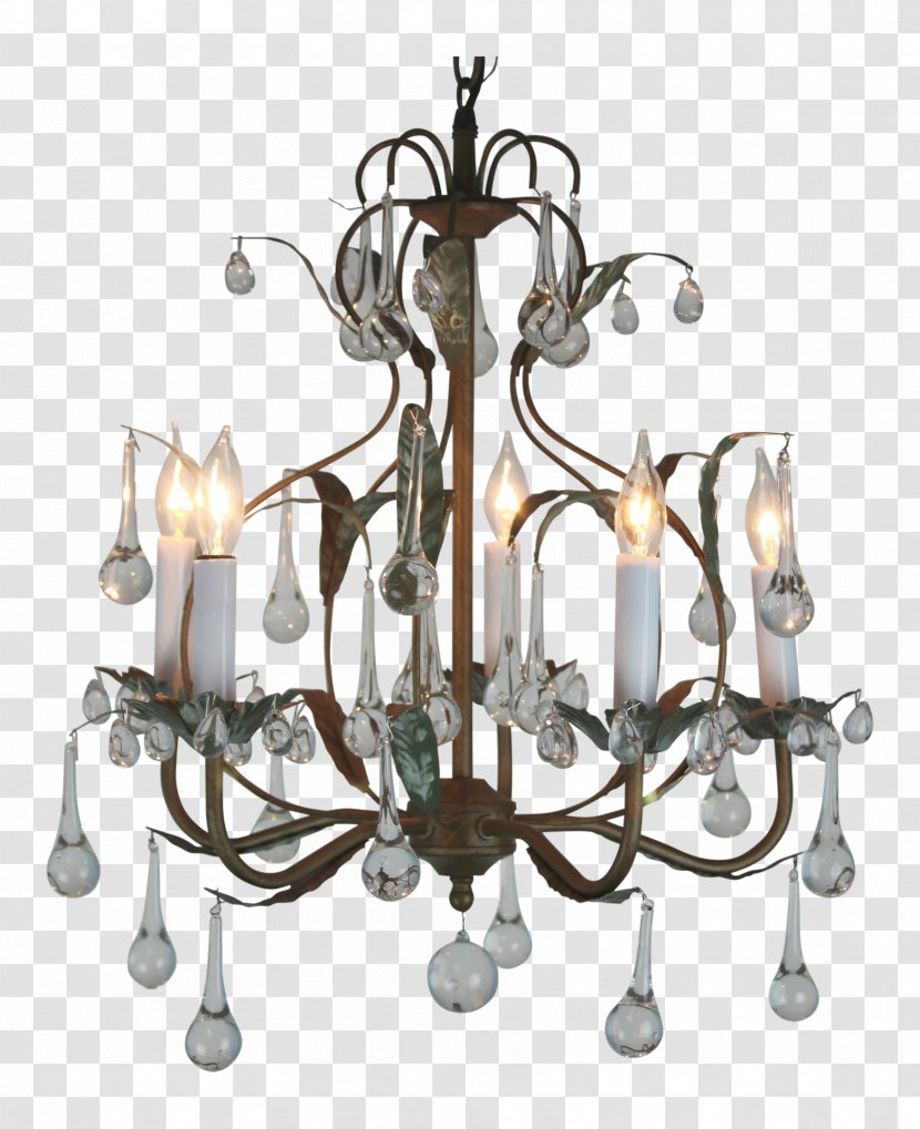 Chandelier Crystal Candelabra Light Fixture Ceiling - Ebay Transparent PNG