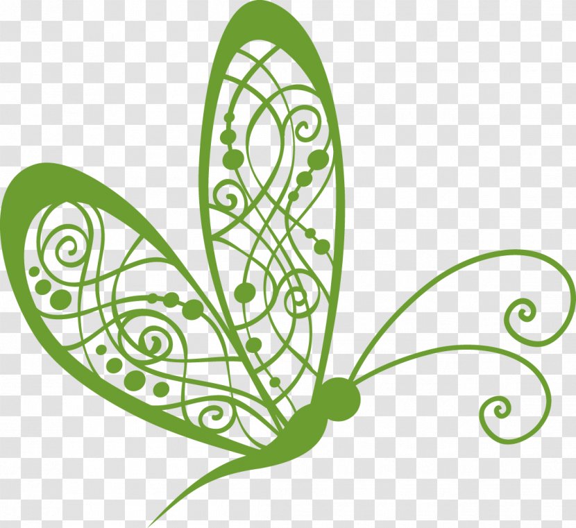 Butterfly Clip Art - Insect - Green Transparent PNG