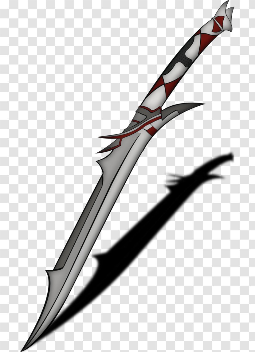 Gray Wolf Longsword Weapon Drawing - Swords Transparent PNG