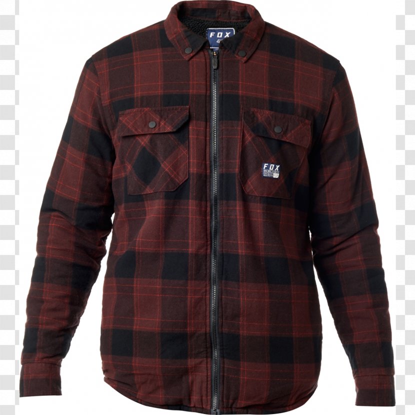 Long-sleeved T-shirt Tartan Coldgear Infrared Flannel - Jacket Transparent PNG