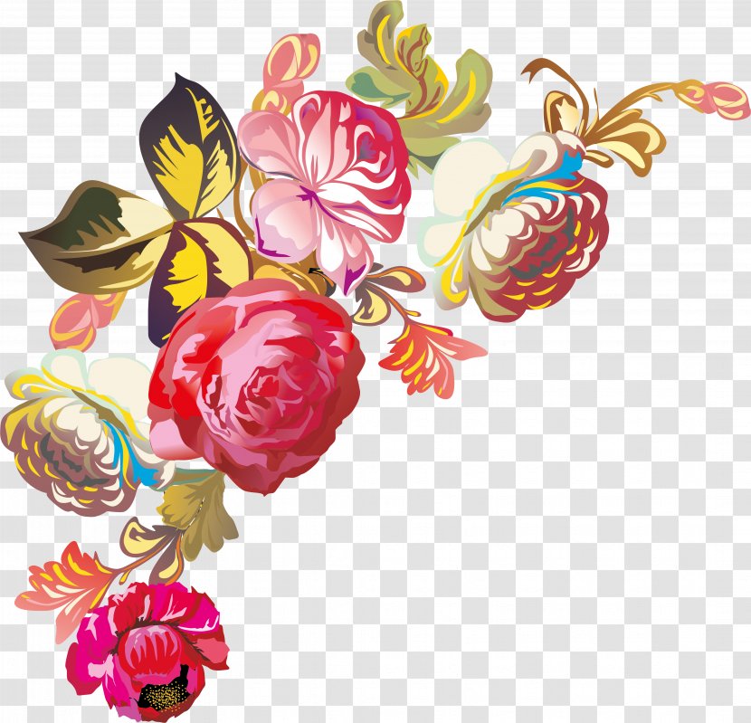 Flower Bouquet Floral Design Nosegay Clip Art - Butterfly Transparent PNG