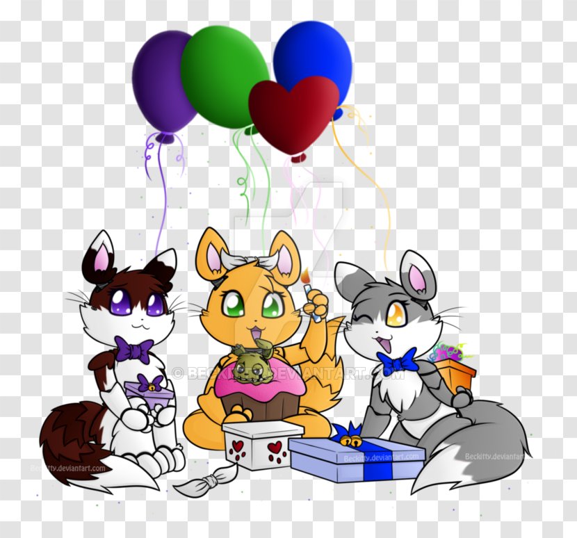 Five Nights At Freddy's Cat Birthday Gift Clip Art - Ahly Transparent PNG