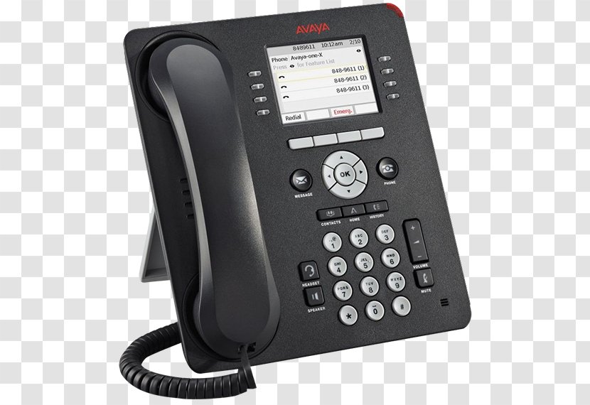 VoIP Phone Telephone Avaya IP 1140E Handset - Headset Transparent PNG