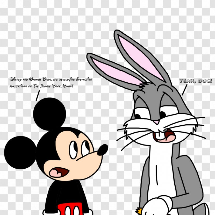 Bugs Bunny Mickey Mouse Minnie Cartoon Kermit The Frog - Tom And Jerry Transparent PNG