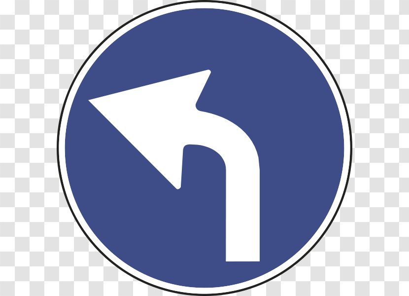 Segnali Di Prescrizione Nella Segnaletica Verticale Italiana Traffic Sign Indicazione Pericolo Left-wing Politics - Trademark - Obbligato Transparent PNG