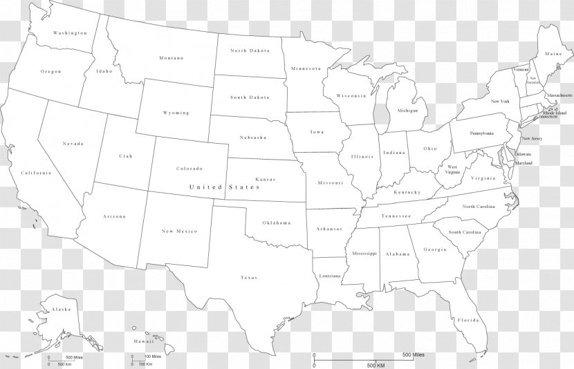 Blank Map U.S. State Colorado Mapa Polityczna Transparent PNG