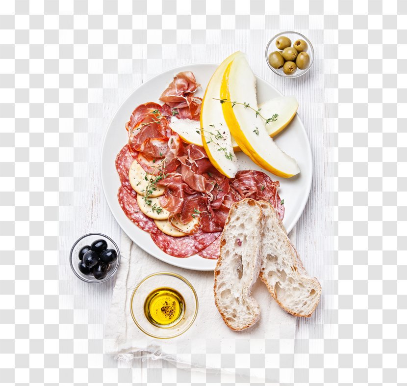 Salami Antipasto Ham Breadstick Carpaccio Transparent PNG