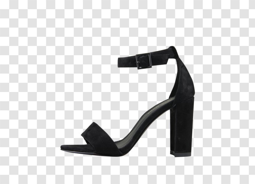 High-heeled Shoe Stiletto Heel Sandal Strap - Suede Transparent PNG