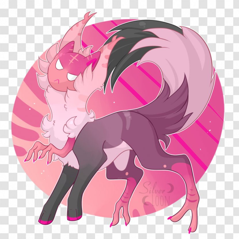 Horse Pink M Legendary Creature Clip Art - Tree Transparent PNG