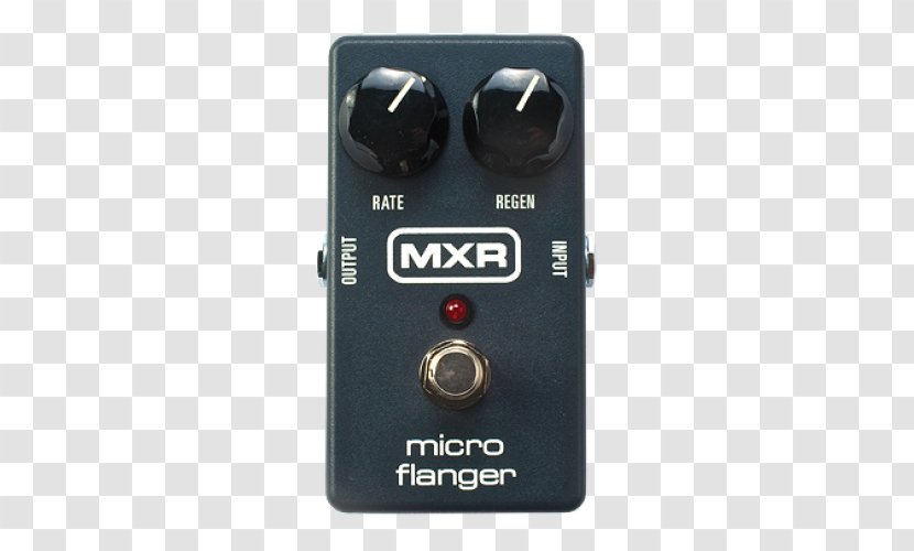 Audio Dunlop MXR Micro Flanger M152 Flanging Electronics - Mxr Transparent PNG