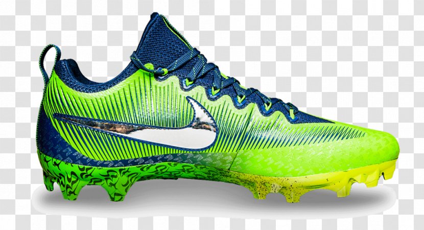 Seattle Seahawks NFL Shoe Cleat Nike - Sneakers Transparent PNG