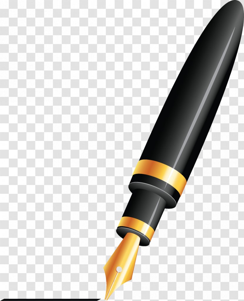 Fountain Pen Film Transparent PNG