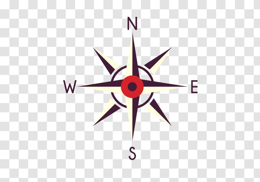 Computer File - Red - Compass Transparent PNG