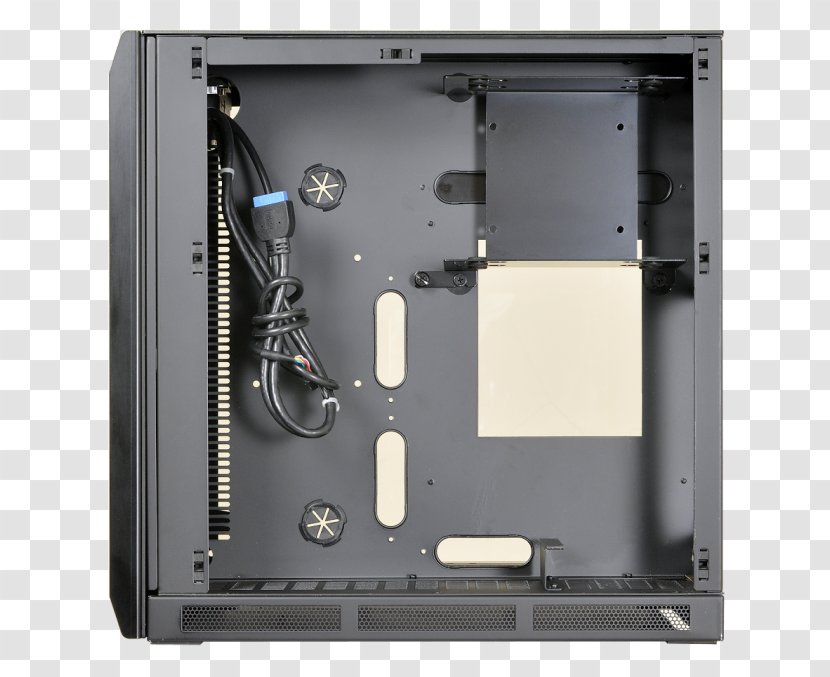 Computer Cases & Housings Power Supply Unit Lian Li Mini-ITX Personal - Temperglas - Miniitx Transparent PNG
