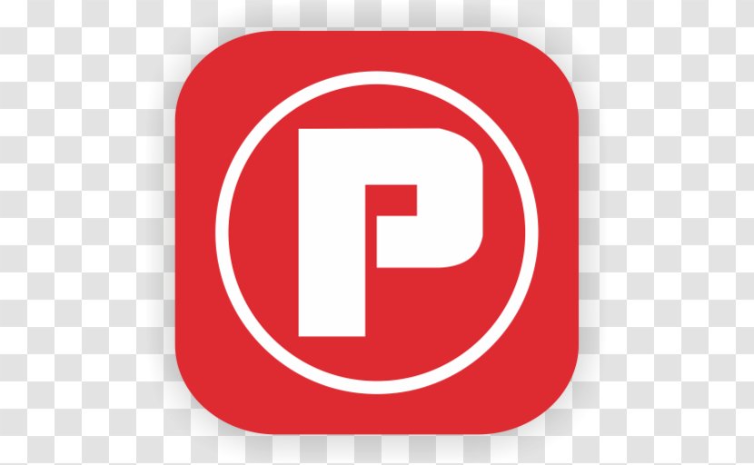 Circle Logo - Red - Rectangle Symbol Transparent PNG